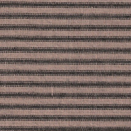 Homespun Fabric - Ticking - Black - 5 Yards